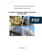 Relatório Inventário Industria 2018 Ano Base 2017