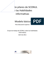 Los Siete Pilares de SCONUL de Las Habilidades Informa Vas. Modelo Básico