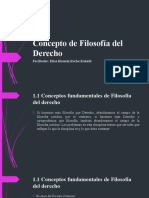 T1 Concepto de Filosofía Del Derecho