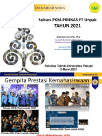 Sukses PKM FT Unpak 2021