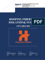 Aws Roofing and Fibertite Isolation System Inform (Spanish)