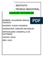 Tarea Dos de Ciencias