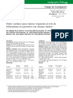 Poder Cardiaco para Valorar Respuesta Al Reto de Dobutamina en Pacientes Con Choque Séptico