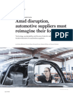 Amid Disruption Automotive Suppliers Must Reimagine Their Footprints - Final