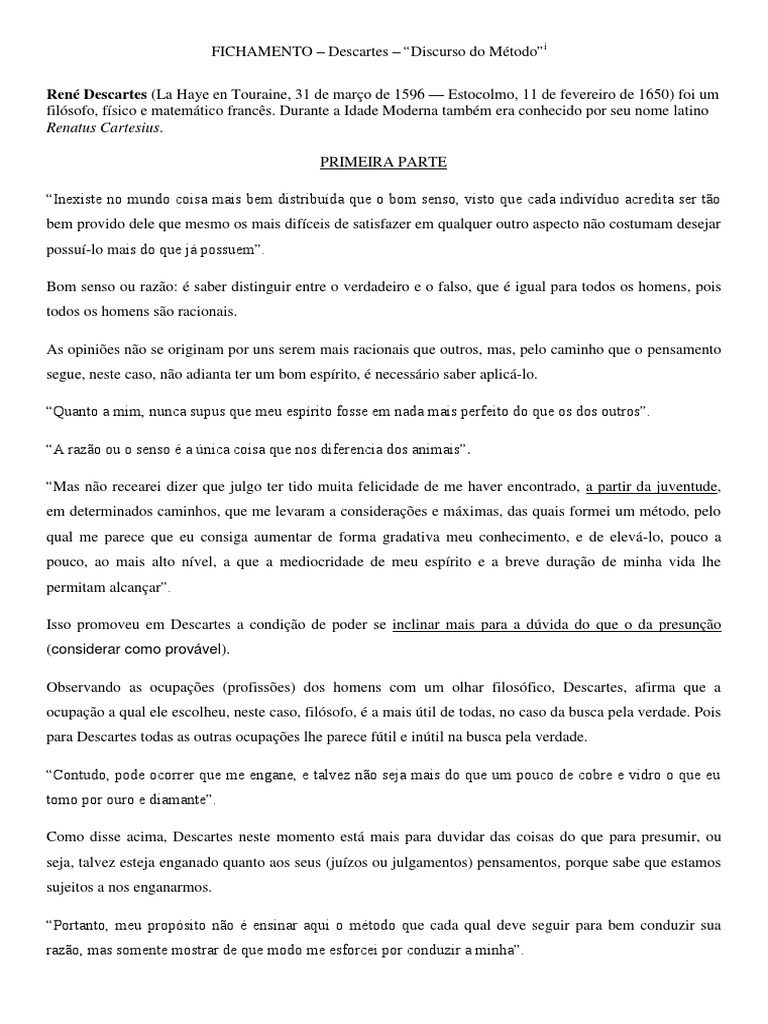 fichamento-descartes-discurso-do-m-todo-pdf-ren-descartes