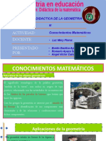 Geometria y Sus Aplicaciones