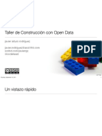 Taller de Construcción Con Open Data: Javier Arturo Rodríguez @codehead