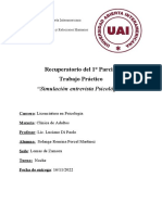 Recupertario 1° Parcial Clinica de Adultos