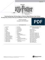 Harry Potter and the Half-Blood Prince - Arr. Jerry Brubaker