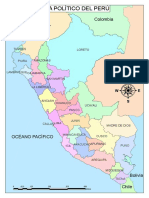 Mapa Político Del Perú