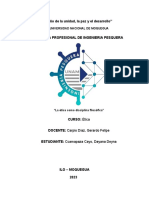 Monografia Etica Semana 3