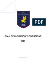 Plan de Inclusión y Diversidad 2023