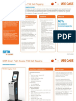 أكشاك المسار الذكية من SITA - وضع العلامات الذاتي لـ TS6