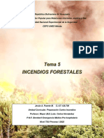 Trabajo de Incendios Forestales 