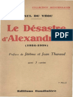 Paul Du Veou Le Desastre D Alexandrette 1938 OCR