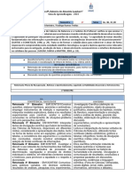 Guia de Aprendizagem 2022 1 Bim 3 Ano Química