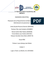 2 Planeación de Los Requerimientos de Materiales (MRP)