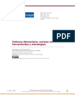 Defensa Alimentaria: Revisión de Herramientas y Estrategias