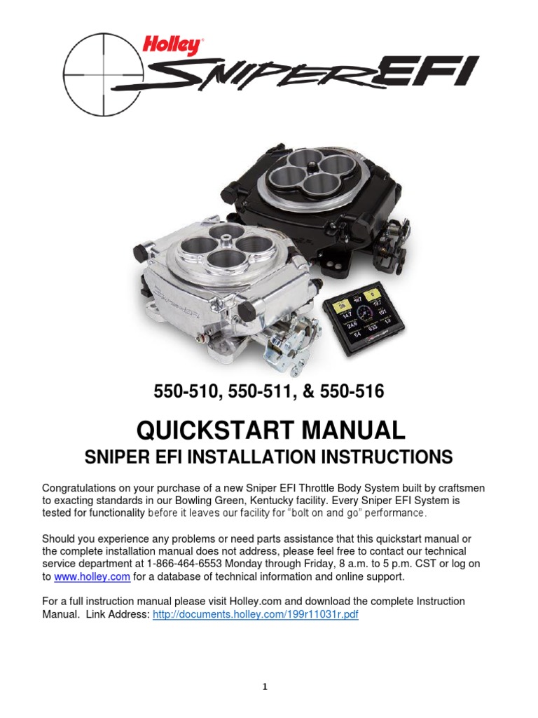 Quickstart Manual | PDF