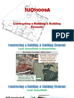 Constructing A Building and Building Elements (BUQS1008A)