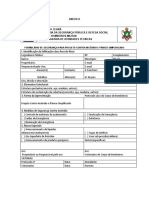 Formulário para Processo Simplificado