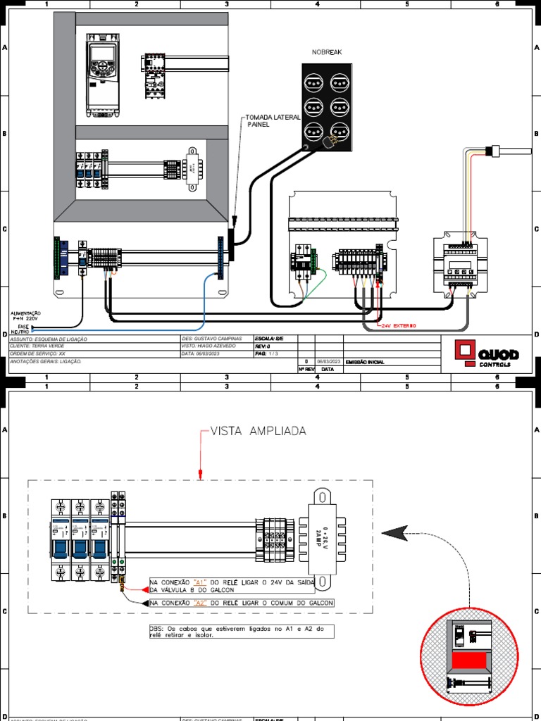 Esquema De Ligação Dos Paineis Pdf