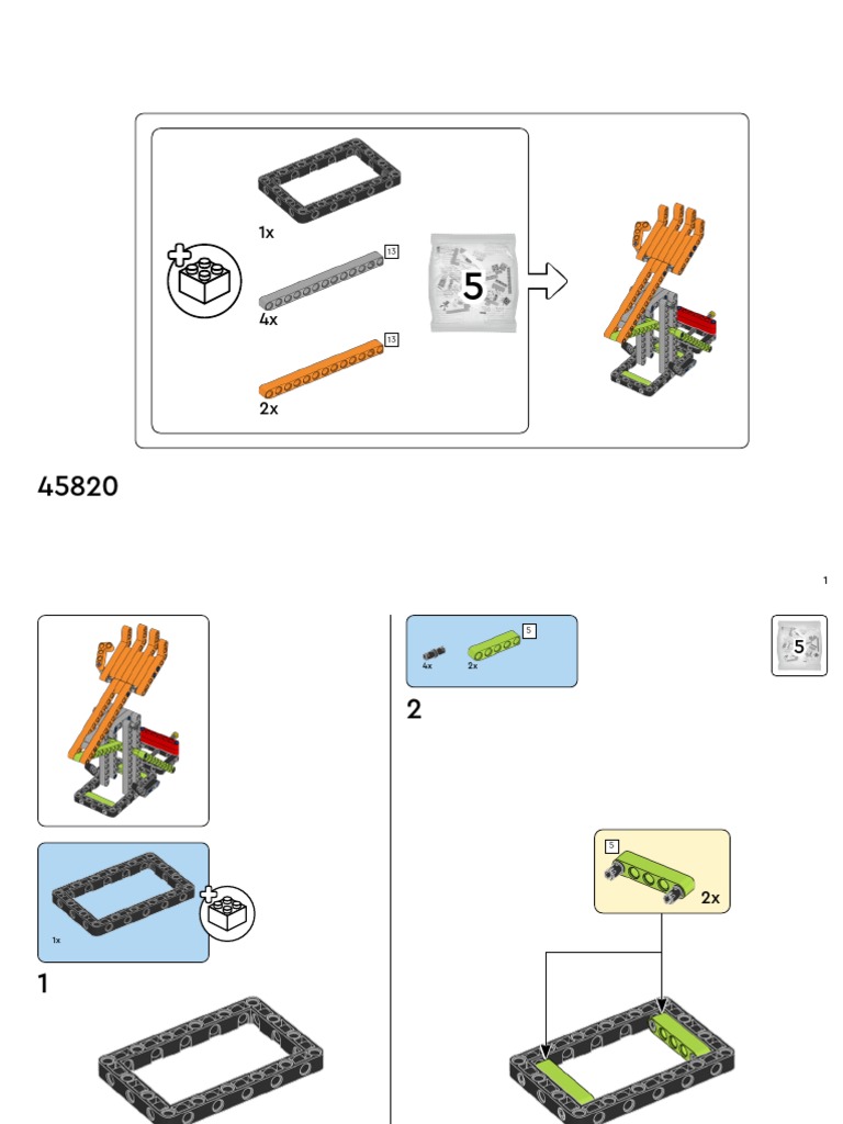 FLL Challenge Superpowered 45820 Book5 Web Nonverbal | PDF | Lego ...