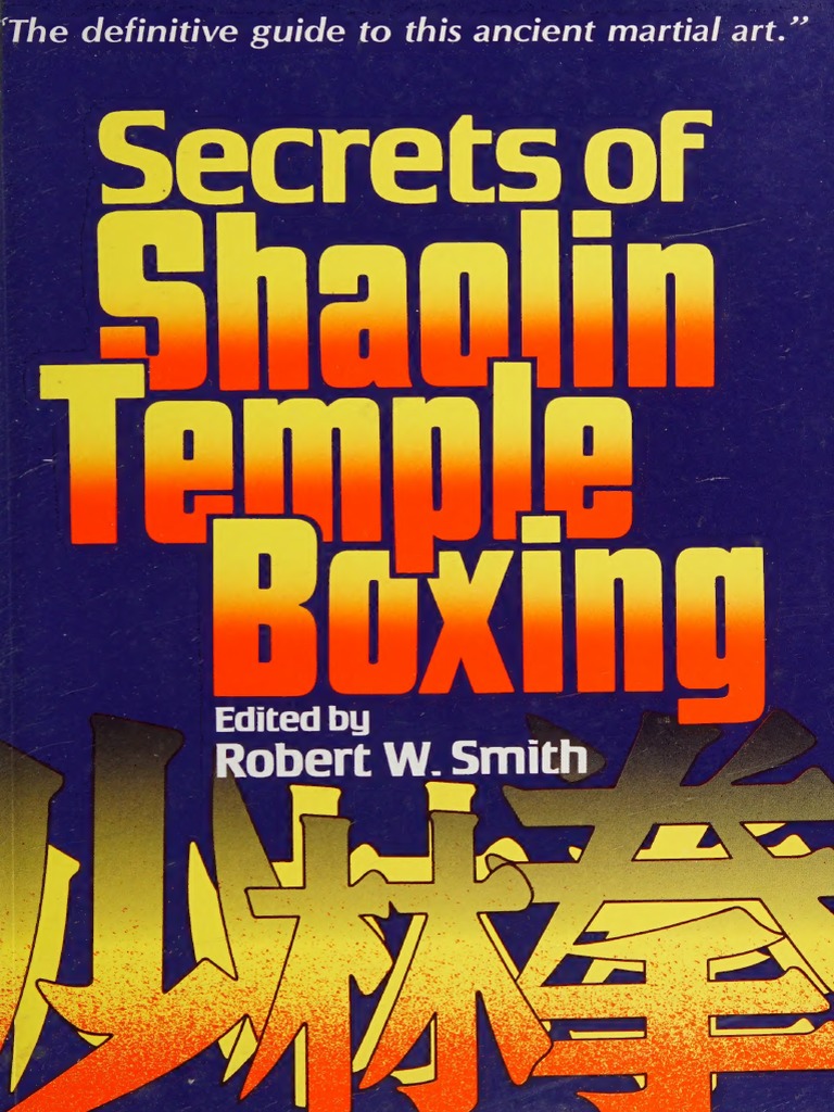 Secrets of Shaolin Temple Boxing1 PDF Arm Foot