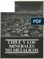 Chile y Los Minerales No Metálicos