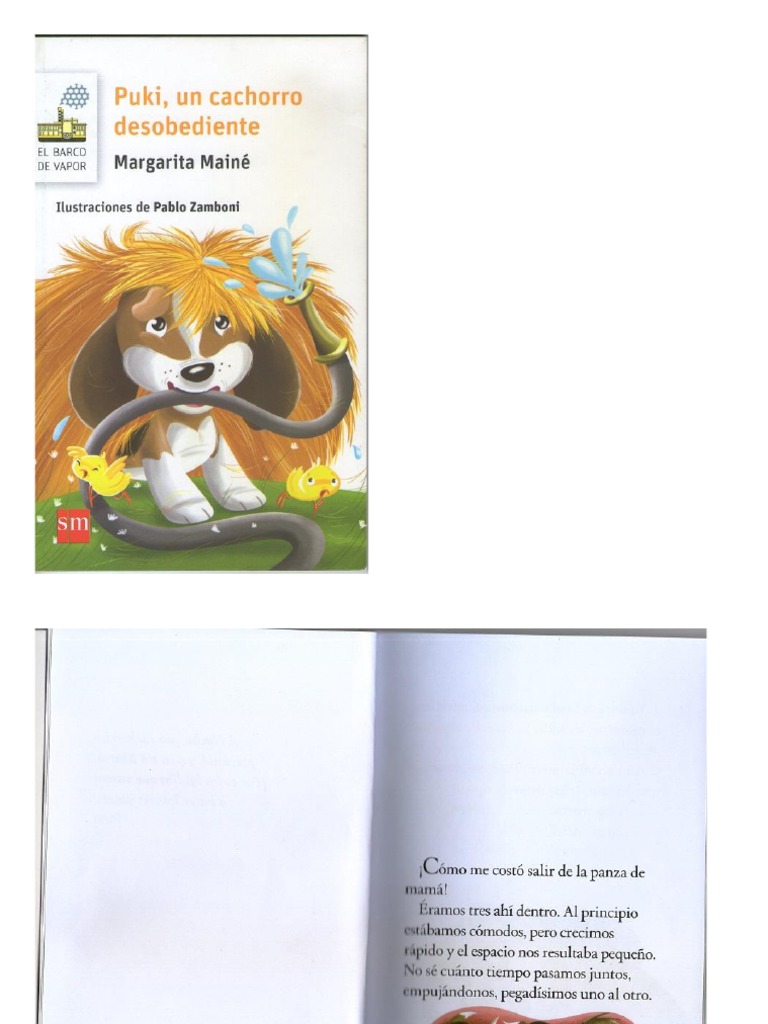 Puki Un Cachorro Desobediente | PDF, image size:768x1024