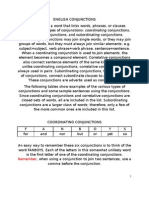 Coordinating Correlative Conjunctions, and Subordinating: Remember