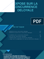 Expose Sur La Concurrence Deloyale