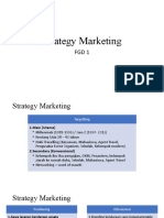 Strategy Marketing - FGD 1