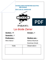TP 3 La Diode Zener - 043547