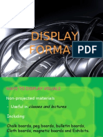 Display Formats