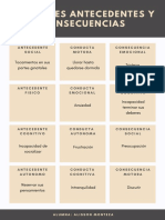 Variables Antecedentes y Consecuencias