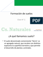 Clase 2 Formacion de Suelos Csnaturales 6basico Semana 4 2016