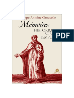 Grouvelles Philippe-Antoine - Mémoires Historiques Sur Les Templiers