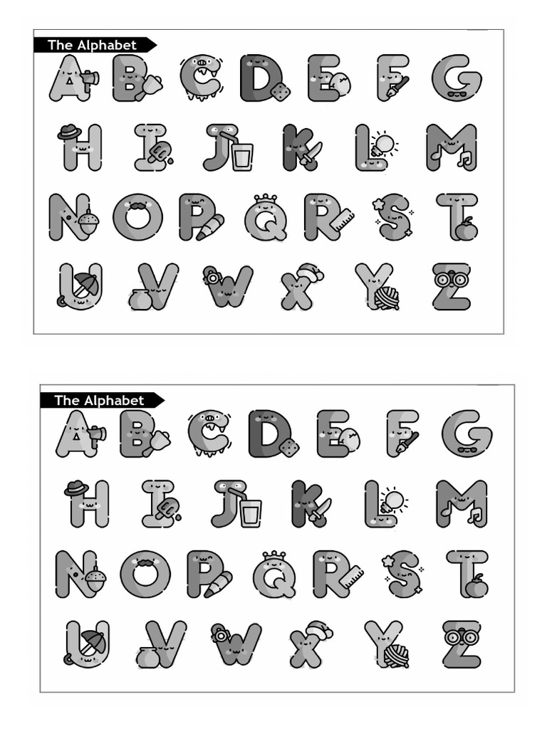 The alphabet pdf