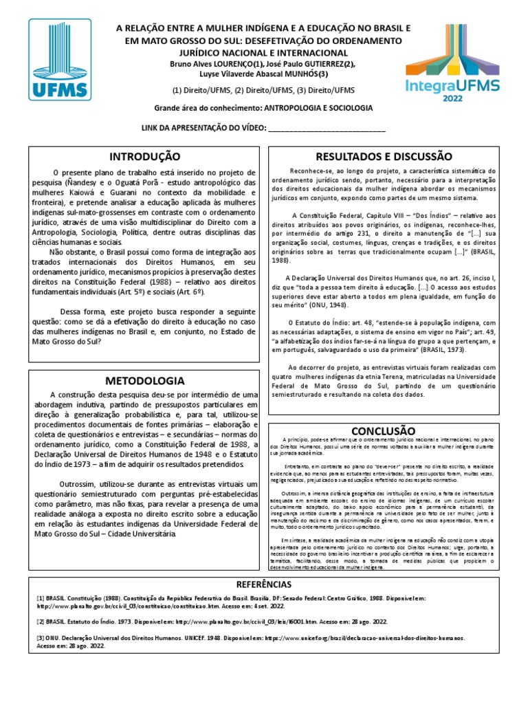 Banner Integra UFMS 2022 PDF
