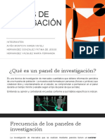 Paneles de Investigación