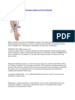 Assessment of The ArterioVenous Fistula
