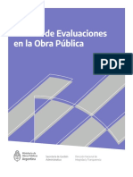 Manual de Evaluaciones en La Obra Publica - Dnit Mop