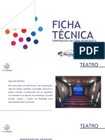 Ficha Ténica Sala de Teatro 2023