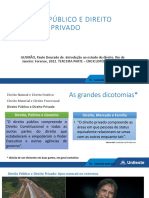 TD - Direito Público e Direito Privado