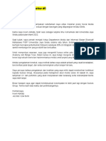 B. Indonesia - Template Cover Letter