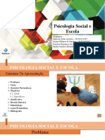 Psicologia Social e Escola