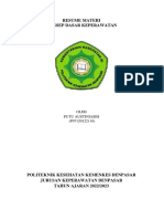 Resume Materi Konsep Dasar Keperawatan: Oleh Putu Austiniasih (P07120122118)