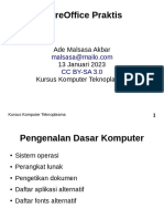 Libreoffice Praktis Mahasiswa