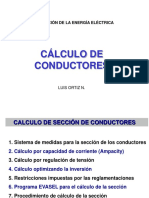 C Lculo de Conductores